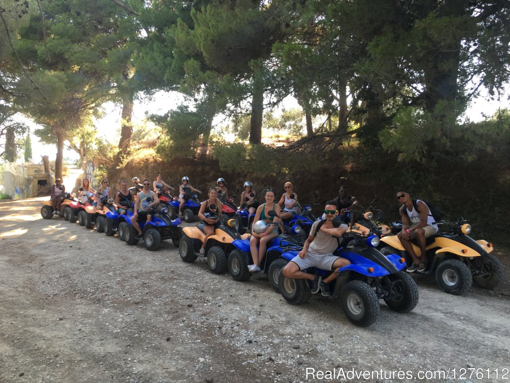 Stop At The Edge Of The Old Village For Pictures | Quad/ATV  4 Hour Fun Tour to Discover Corfu | Image #3/12 | 