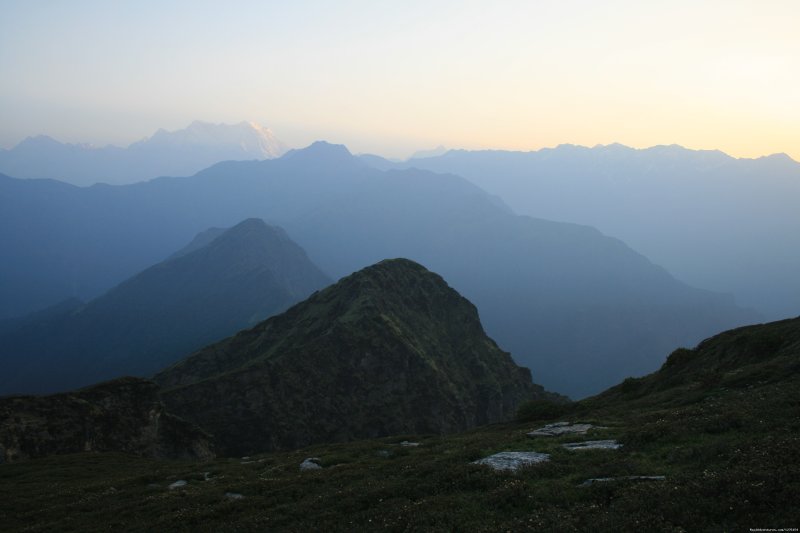 Sunrise Over The Himalayas | Trekking In The Himalayas : The Roopkund Trek | Image #3/26 | 