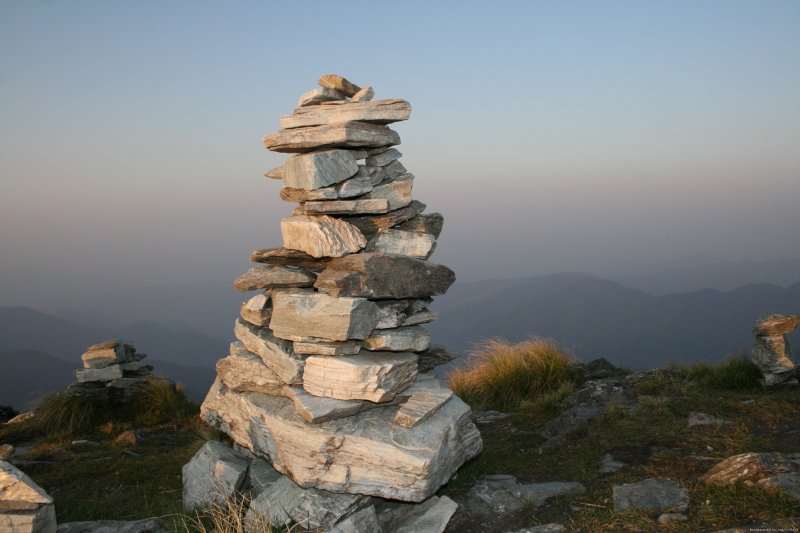 Prayer Stones | Trekking In The Himalayas : The Roopkund Trek | Image #7/26 | 