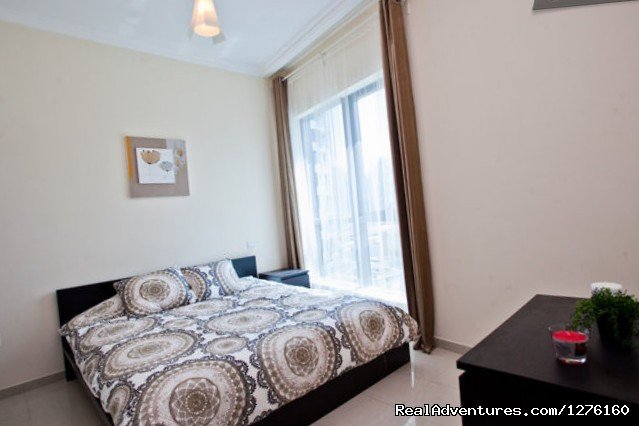 Bedroom | Luxury 1BR for rent, 5 minutes from the beach (Dub | Image #8/19 | 