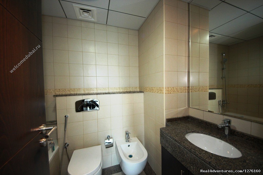 Bathroom | Luxury 1BR for rent, 5 minutes from the beach (Dub | Image #12/19 | 
