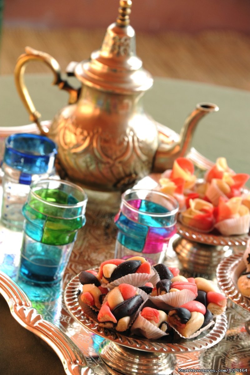 Tea and home made cakes | Traditional riad in medina of Marrakech | Image #16/26 | 
