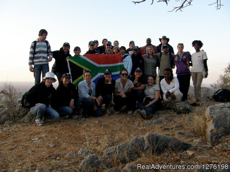 Student group on Mountain | Wildlife Volunteering South Africa | Image #9/12 | 
