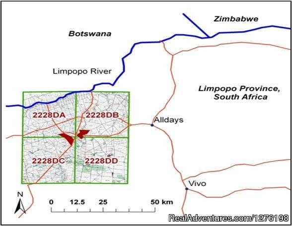 Mogalakwena location map | Wildlife Volunteering South Africa | Image #12/12 | 