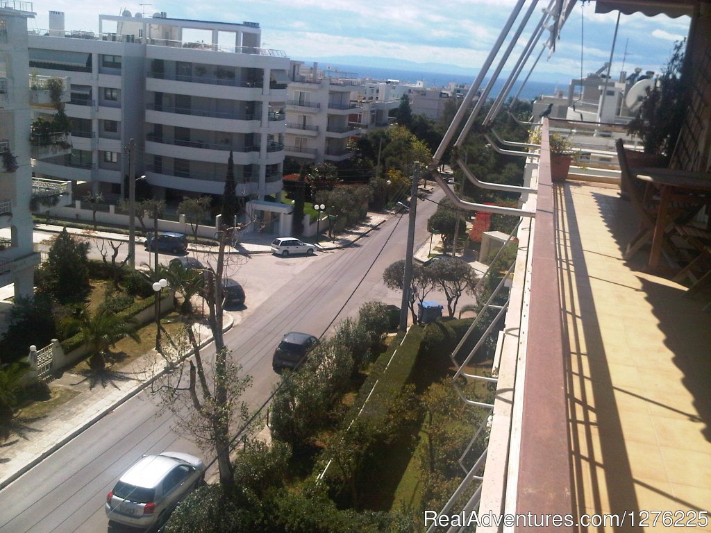 View from balcony | Luxury apartment in Voula Athens near beach | Image #2/6 | 