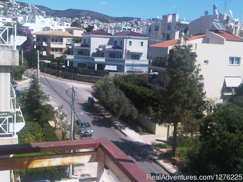 View from other balcony | Luxury apartment in Voula Athens near beach | Image #5/6 | 