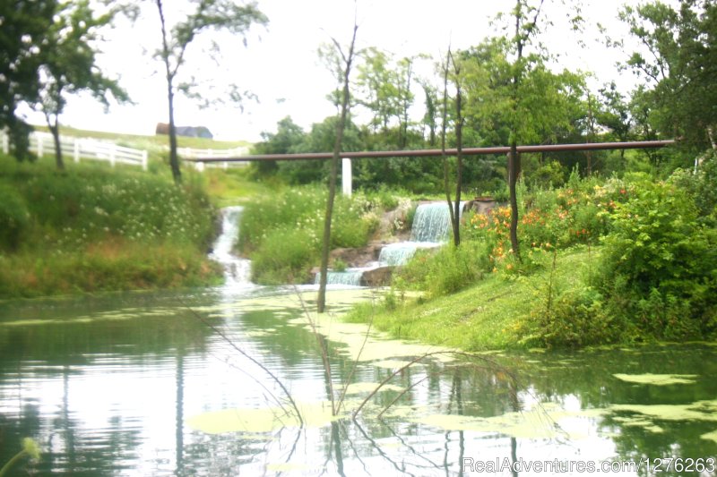 Water falls | Vacation at Iowa's all inclusive DD Guest Ranch | Image #4/13 | 