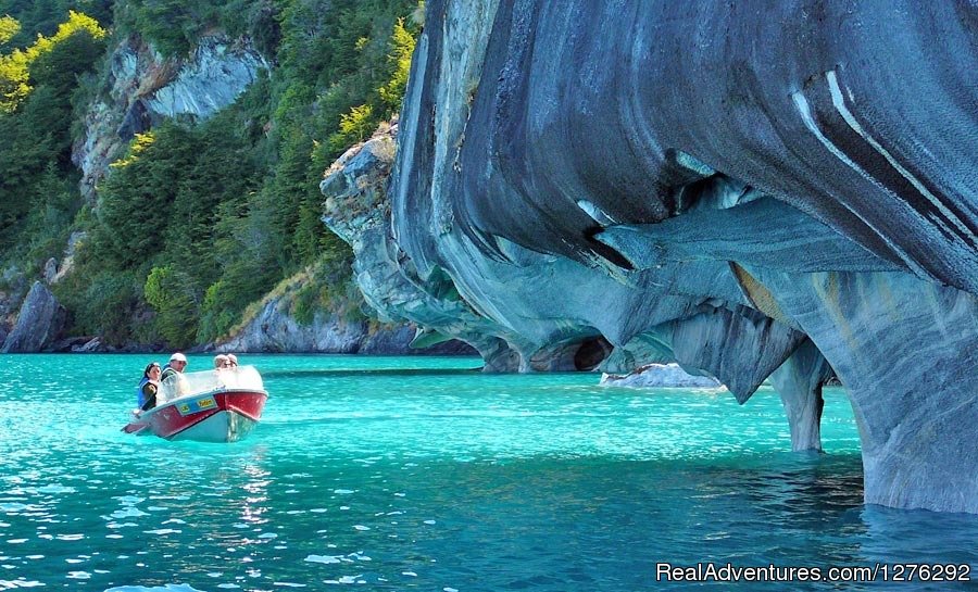 Marble Caves on Chile's largest lake | Fully Hosted Patagonian Overland Odyssey | Image #5/6 | 