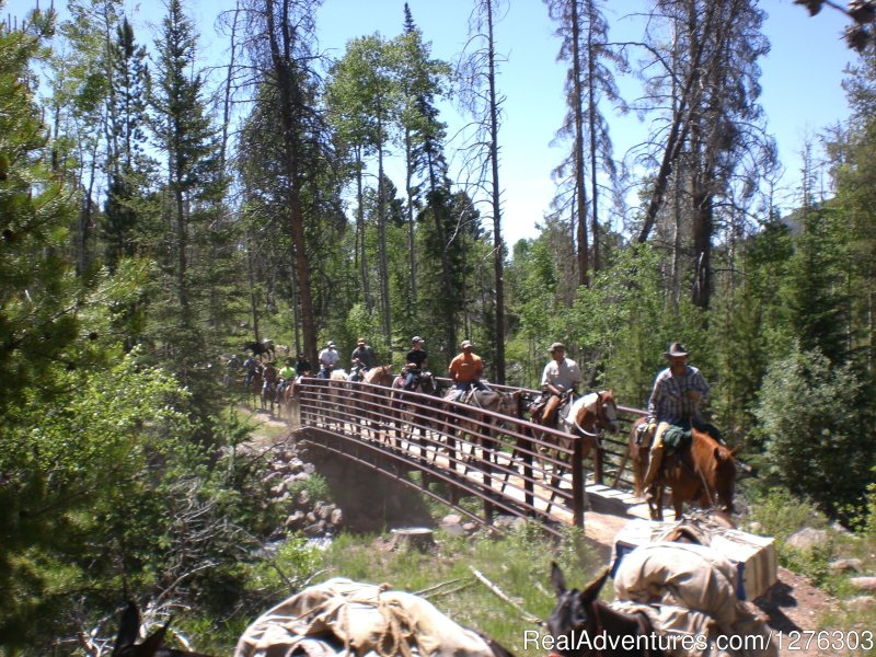 Headed into the back country | Horseback Wilderness Camping & Fishing Trips | Image #3/7 | 