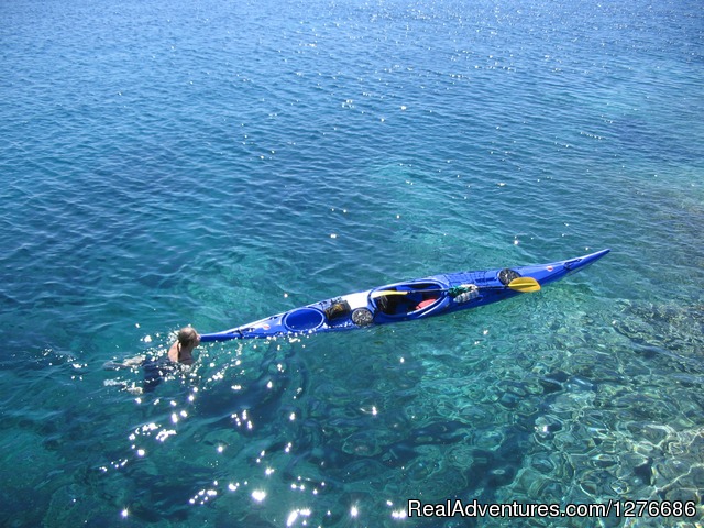 Croatia Sea Kayaking Crystal clear Adriatic Sea