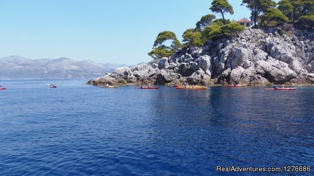 Croatia Sea Kayaking Away from the tourist crowds...