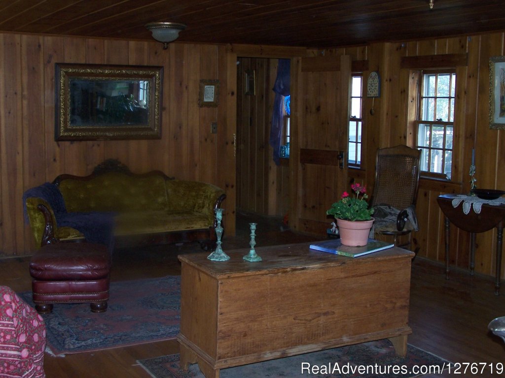 Living room | The Guest House at Mustard Seed Farm | Wolfeboro, New Hampshire  | Bed & Breakfasts | Image #1/3 | 