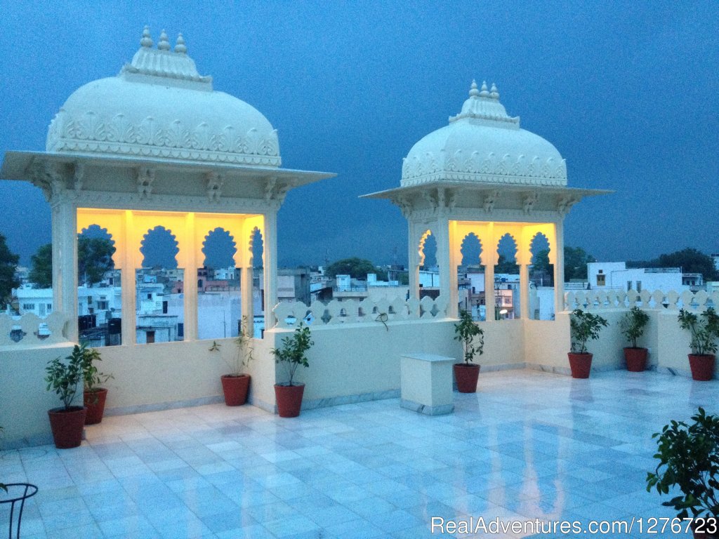 The roof terrace | Hotel Boheda Palace - | Udaipur, India | Hotels & Resorts | Image #1/21 | 
