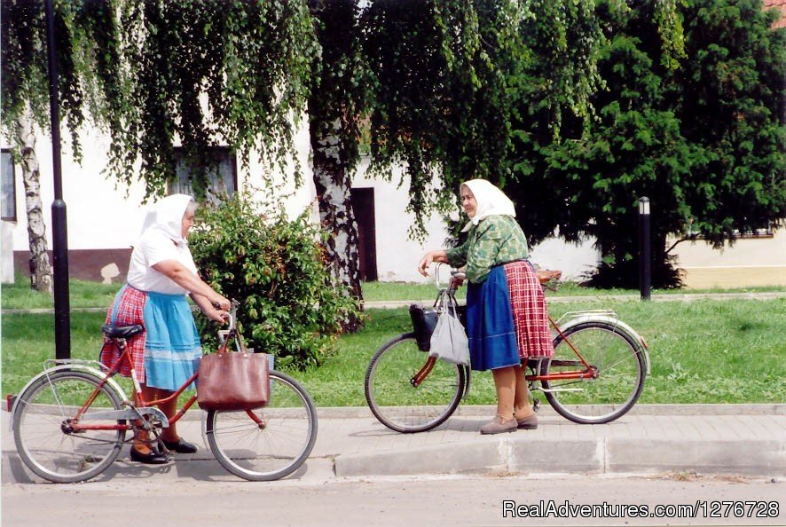 Traditional cyclist near Straznice, Moravia | Atypus Adventures - Czech And Slovak Tours | Image #12/13 | 