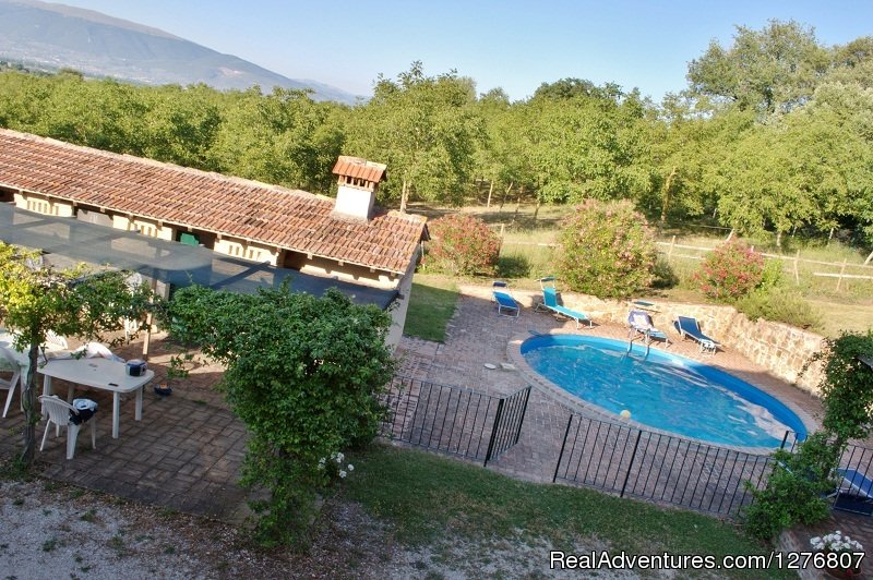 View From Window | Old stonehouse with pool in the heart of Italy | Image #4/7 | 