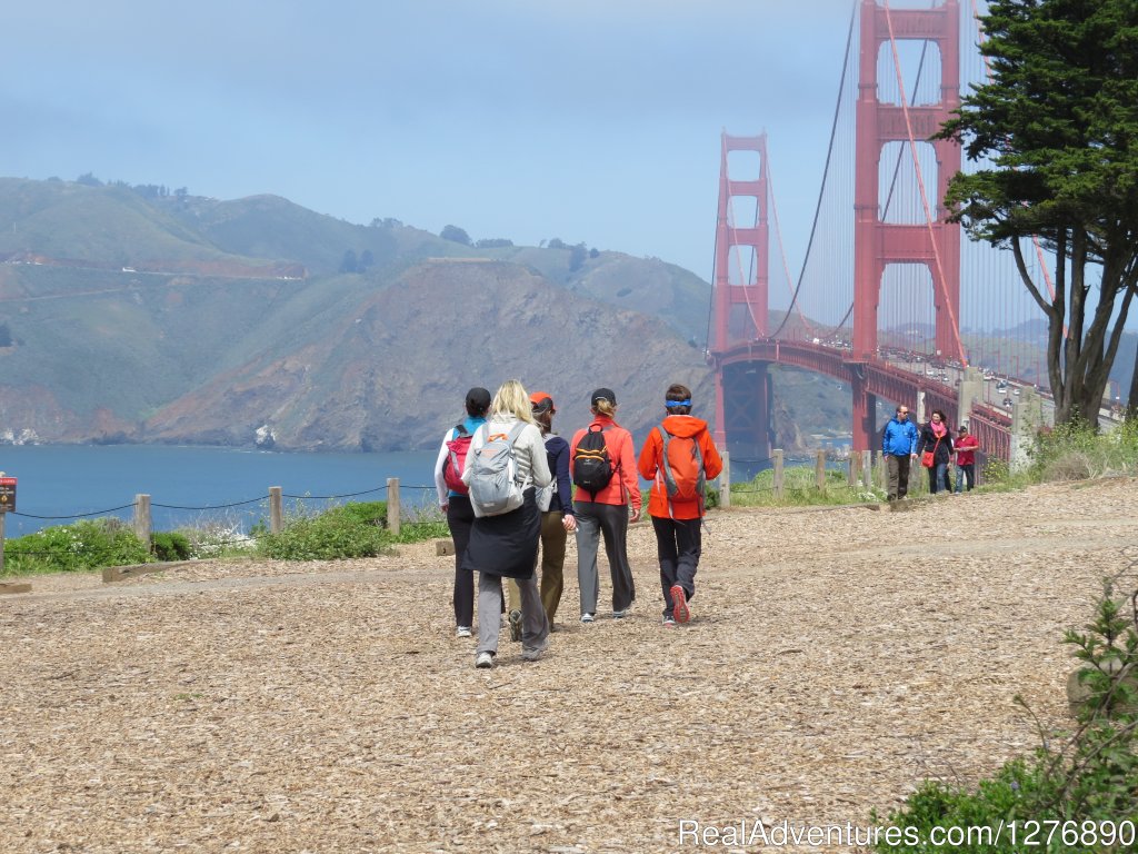 Day 5, almost to the bridge | Inn to Inn Hiking to San Francisco and Monterey | Image #11/17 | 