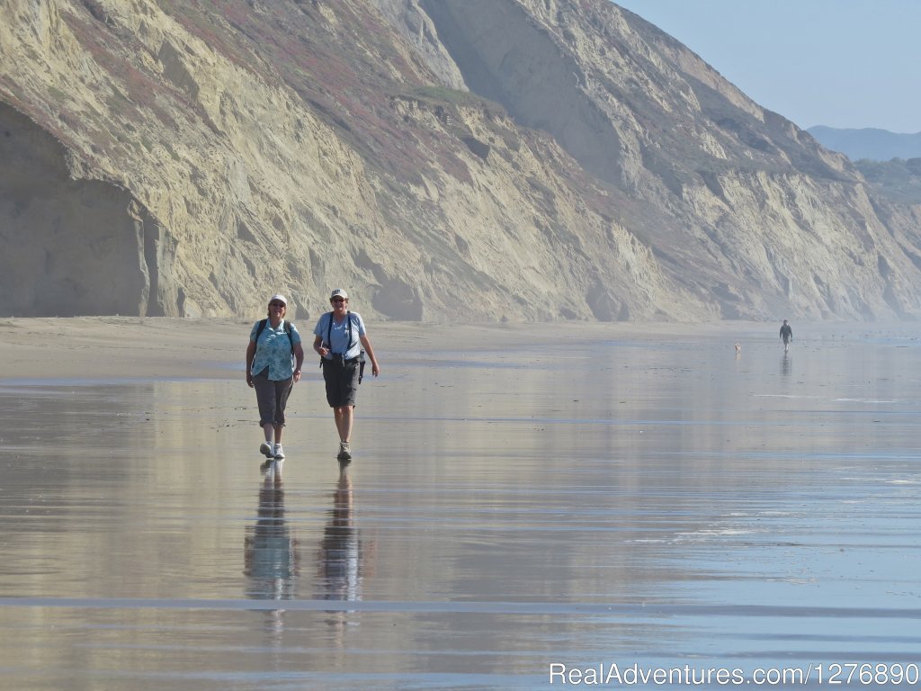 Quiet beach walk | Inn to Inn Hiking to San Francisco and Monterey | Image #16/17 | 