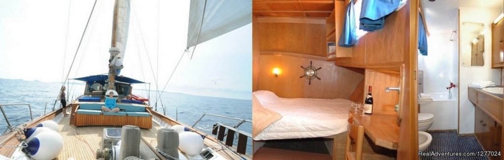 IRINA Master cabin | Authentic way to enjoy Greek islands like Odysseus | Image #7/14 | 