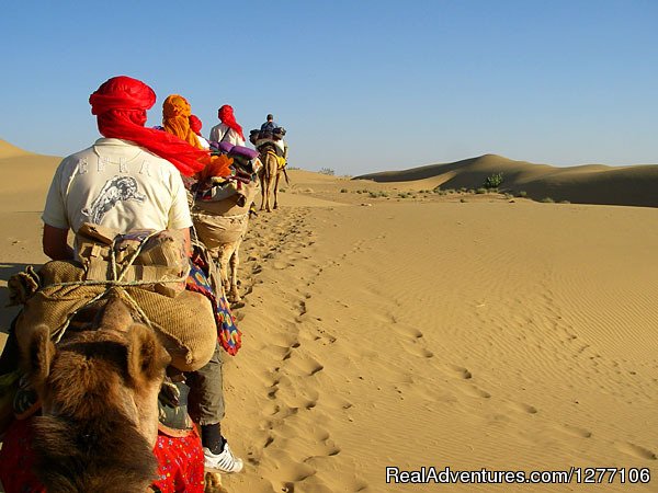 Camel Safari on Sam Dunes - Jaisalmer | 15-Day Heritage & Culture Tour of India | Image #2/11 | 