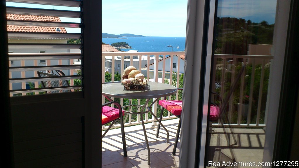 Large balcony - ''Sunshine Paradise'' apartment | Experience the magic of the Island Hvar | Image #22/25 | 