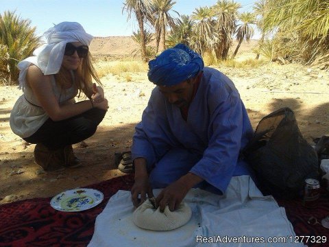 Berber Pizza Palm's Oasis Morocco