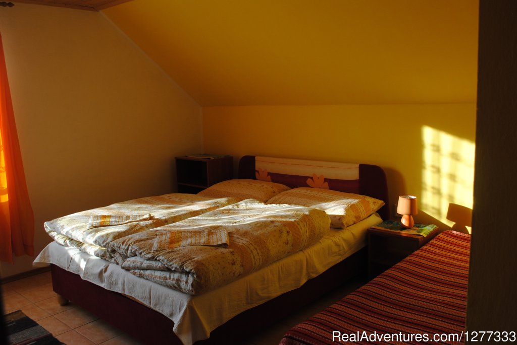 One Of Two Bedrooms In Attic Aparment | Apartment Tania - Slovakia Tatras Mountains | Image #5/13 | 