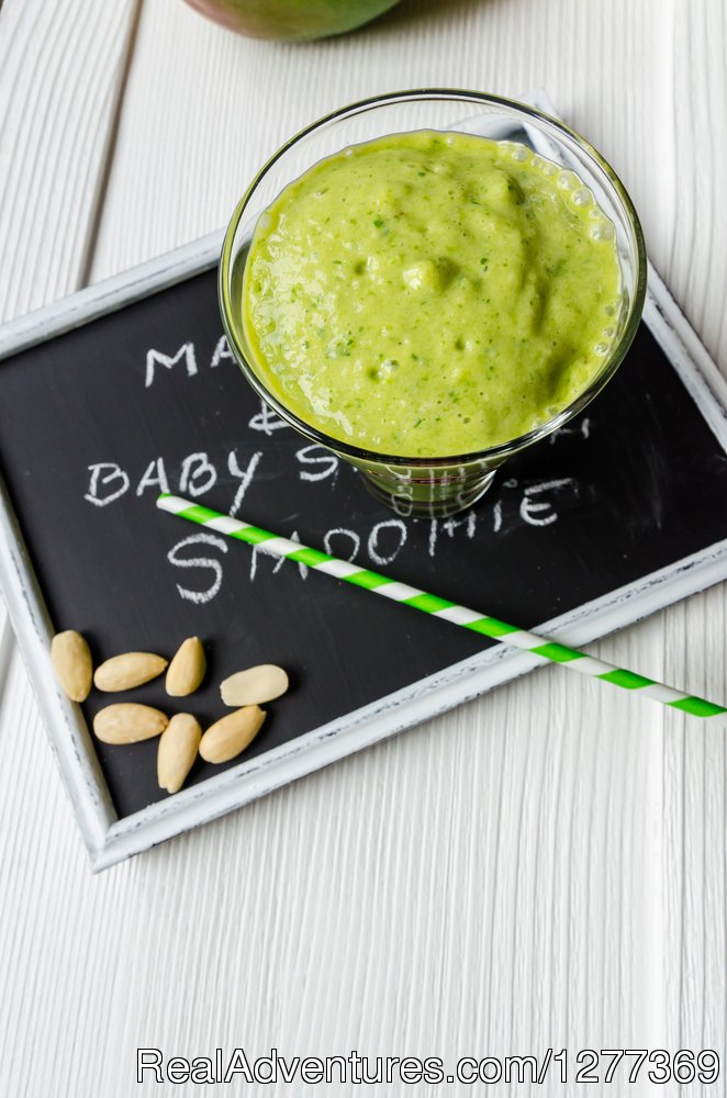 Raw gourmet green smoothie | Yoga, Gourmet Raw food/chocolate South of France | Image #15/17 | 