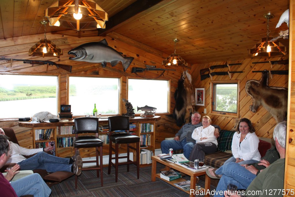 Relax In The Trapper's Den After Your Fishing Day | Enjoy True Wilderness at Wildman Lake Lodge | Image #9/13 | 