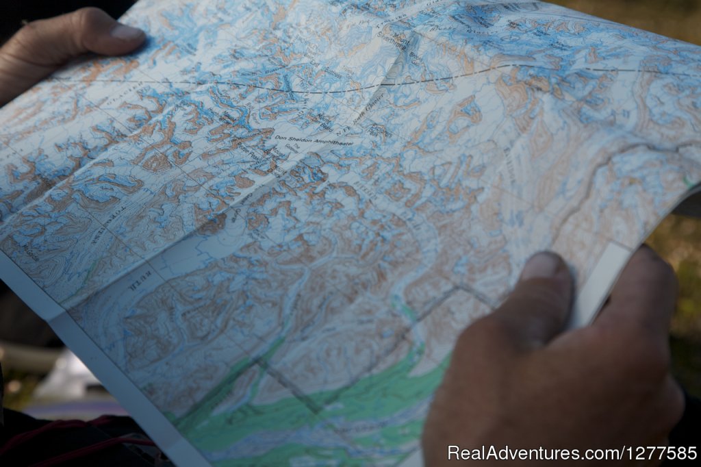 Topographical Map | Alaska Alpine Adventures | Image #5/5 | 