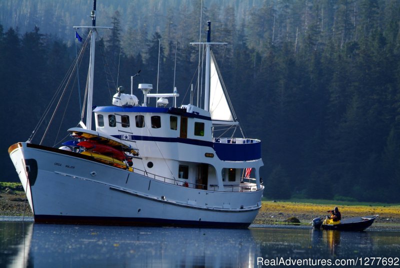Ursa Major at Anchor | Alaska Charter Yachts | Petersburg, Alaska  | Sailing | Image #1/1 | 