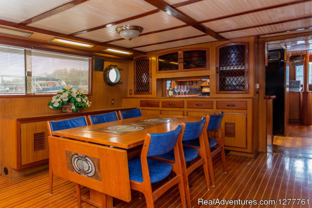 Our dinning area | S.E. Alaska up and close on the 'Northern Dream' | Image #12/12 | 