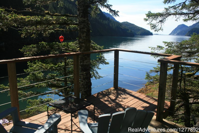 View from your private deck | Orca Island Cabins | Image #3/12 | 