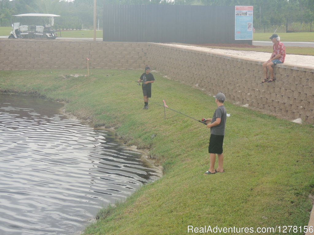Fishing is allowed in resort | Buena Vista RV Resort | Image #6/12 | 