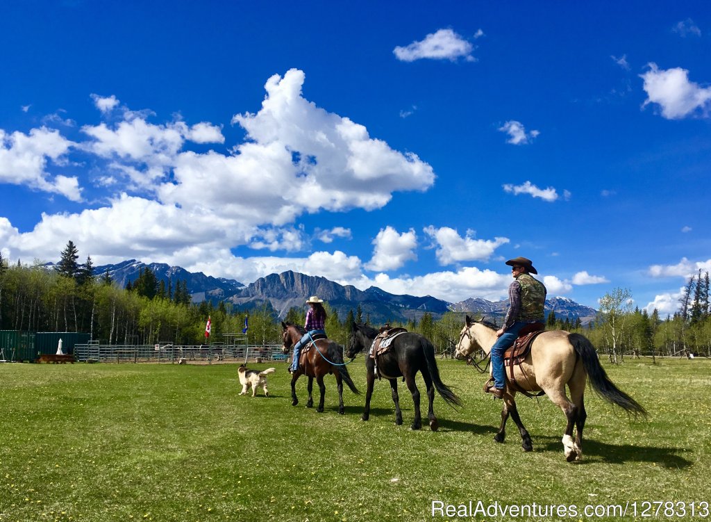 Cowley's Rafter Six Ranch-trail Riding Specialists | Canmore, Alberta  | Horseback Riding & Dude Ranches | Image #1/4 | 