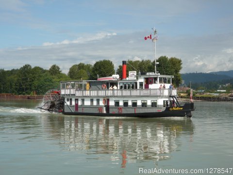 Experience BC from a river point of view on BC's Famous Fraser River. Cruising to Steveston one of the largest  fishing ports in Canada, Fort Langley the  birthplace of British Columbia, Pitt Lake one of the largest freshwater tidal lakes.