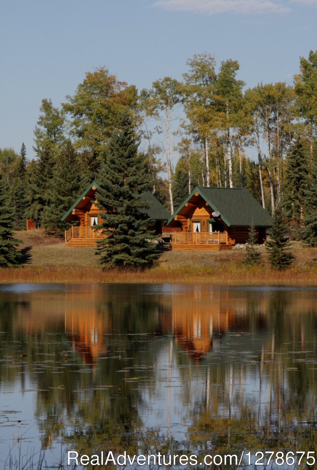 Lakeside log cabins | Free Rein Guest Ranch | Image #10/10 | 