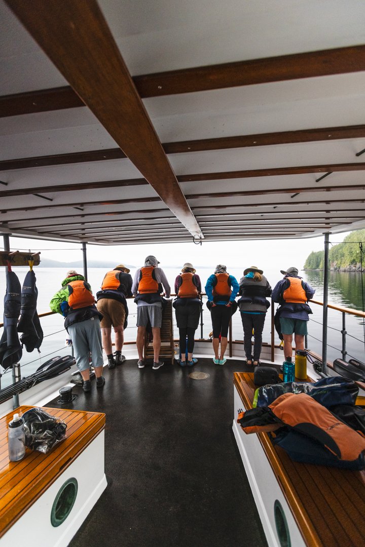 Guest Briefing On How To Board Our Kayaks From The Ship | Mothership Adventures | Image #3/6 | 
