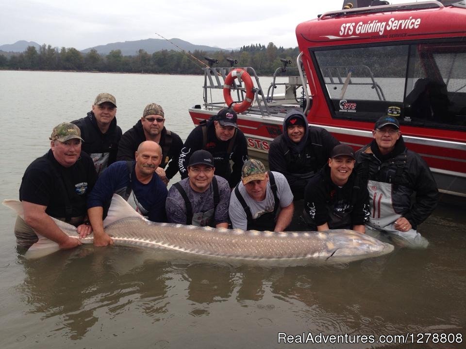 Fraser River sturgeon | Sts Guiding Service | Mission, British Columbia  | Fishing Trips | Image #1/19 | 