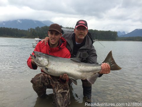 Fraser River salmon fishing
