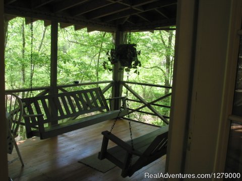 Screened Porch | Image #7/19 | Creek's End Riverside Retreat