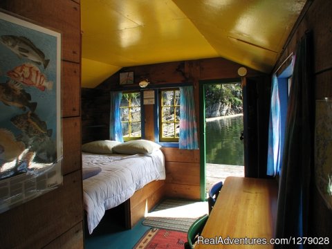 The Float-house Cabin.