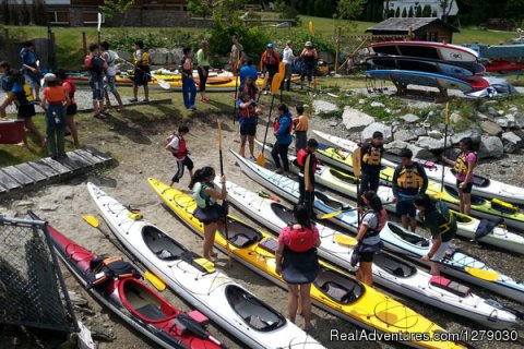 Fiberglass Kayaks And Sup Board Rental Fleet