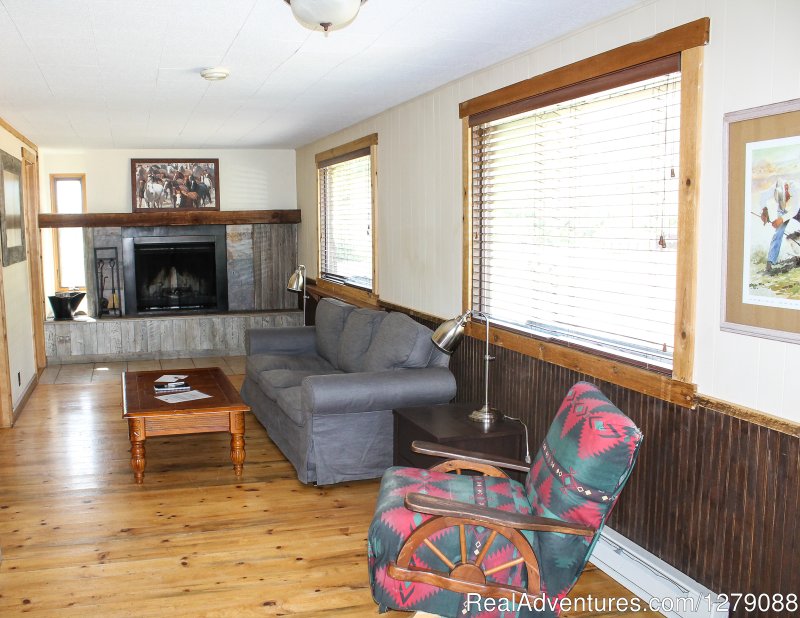 Riverside living room | Elk River Guest Ranch | Image #11/14 | 