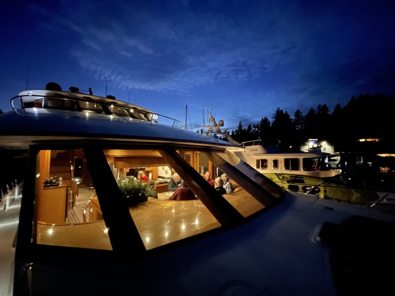 Toy Box Ii In The Evening | Vancouver Luxury Yacht Charters | Image #4/14 | 