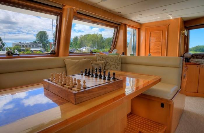 Enjoy Chess And Other Amenities | Vancouver Luxury Yacht Charters | Image #6/14 | 
