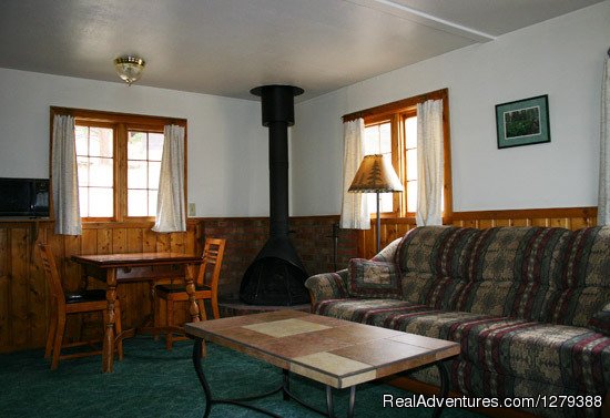 Cabin 2 livingroom | Valhalla Resort | Image #11/23 | 