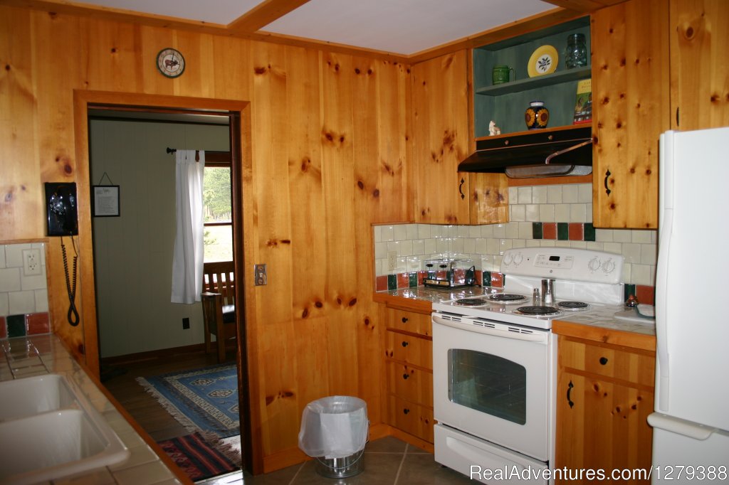 Cabin 28 kitchen | Valhalla Resort | Image #3/23 | 