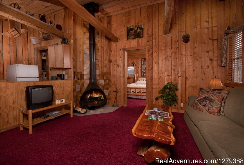 Cabin 19 living room | Valhalla Resort | Image #20/23 | 