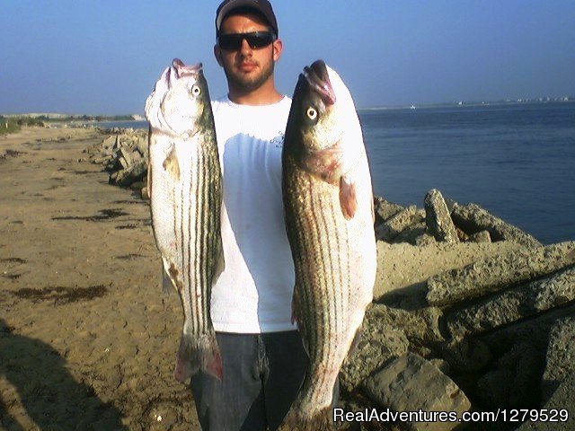 Mike With A Limit Of Stripers | D.C. Outdoor Adventures | Image #3/26 | 