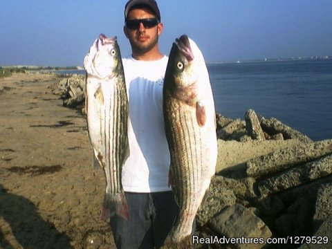 Mike With A Limit Of Stripers